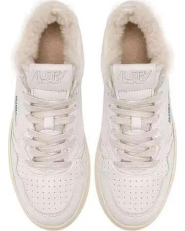 AUTRY BASKETS MEDALIST LOW BLANCHES POUR FEMME