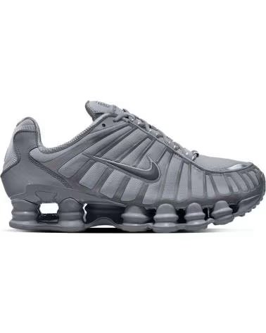 NIKE BASKETS SHOX TL WOLF GREY