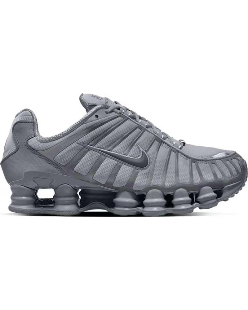 NIKE BASKETS SHOX TL WOLF GREY