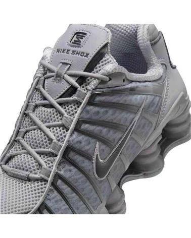 NIKE BASKETS SHOX TL WOLF GREY