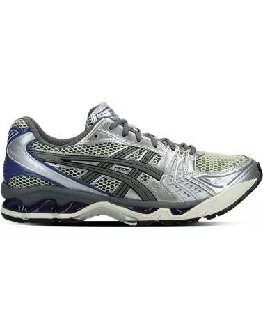 ASICS ZAPATILLAS GEL KAYANO 14 SOFT YELLOW EN GRIS PARA HOMBRE