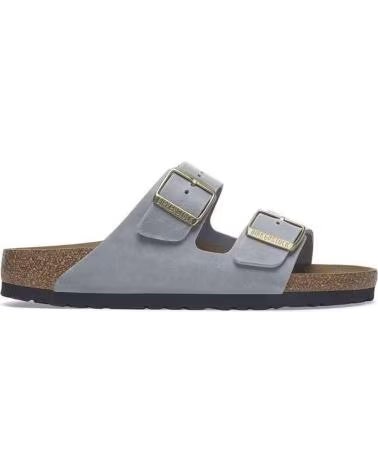 BIRKENSTOCK SANDÁLIAS ARIZONA WAXY LEATHER CINZENTO