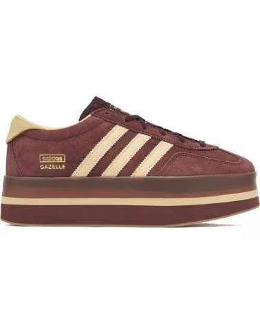 ADIDAS SNEAKER GAZELLE STACK W MARRONE