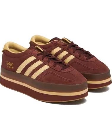 ADIDAS SNEAKER GAZELLE STACK W MARRONE