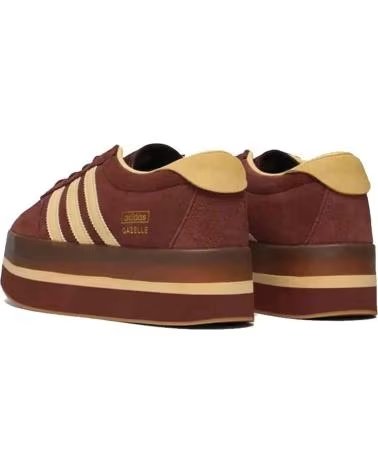 ADIDAS SNEAKER GAZELLE STACK W MARRONE