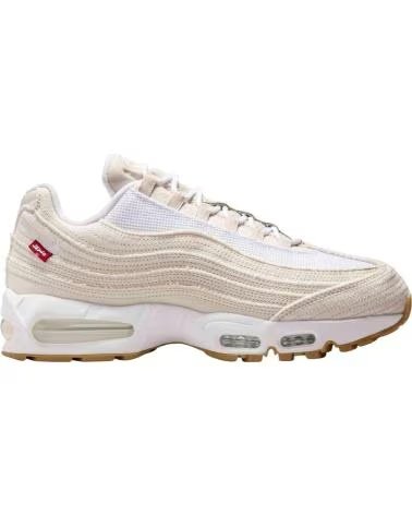 NIKE ZAPATILLAS X LEVIS AIR MAX 95 OG WHITE EN BEIGE PARA HOMBRE