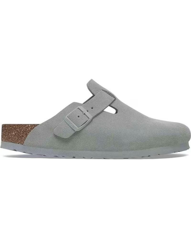 BIRKENSTOCK ZOCCOLI BOSTON IN PELLE SCAMOSCIATA
