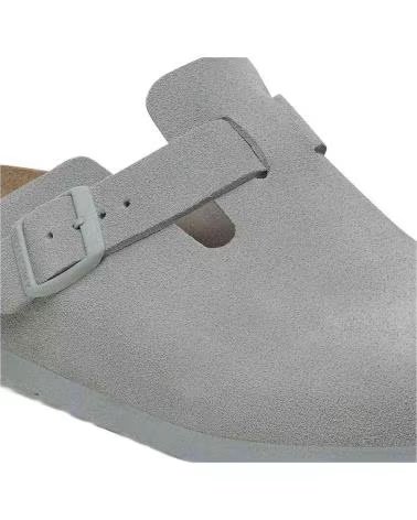 BIRKENSTOCK ZOCCOLI BOSTON IN PELLE SCAMOSCIATA