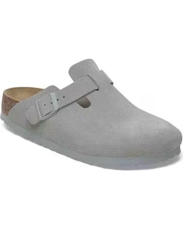 BIRKENSTOCK ZOCCOLI BOSTON IN PELLE SCAMOSCIATA