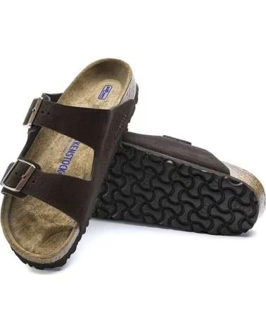 BIRKENSTOCK SANDÁLIAS ARIZONA BS SOFT FOOTBED CASTANHO
