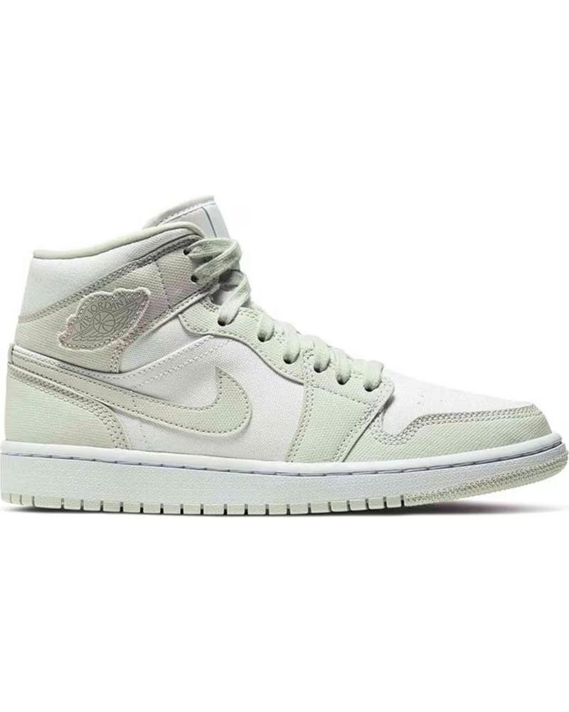 BASKETS AIR 1 MID WMNS EN BLANC POUR FEMME