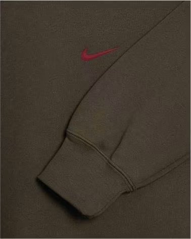NIKE FELPA X NOCTA CS FLEECE CREWNECK VERDE