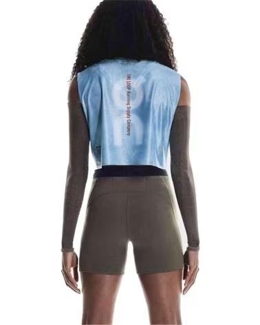 ON Camiseta De Tirantes Tank Pleasures X The Loop en azul para mujer
