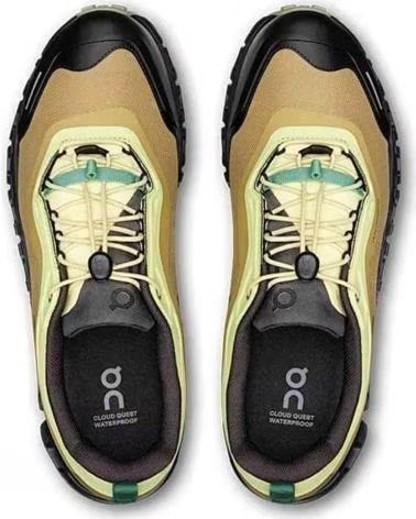 ON Zapatillas Cloud 6 Geo Waterproof Safari en verde para hombre