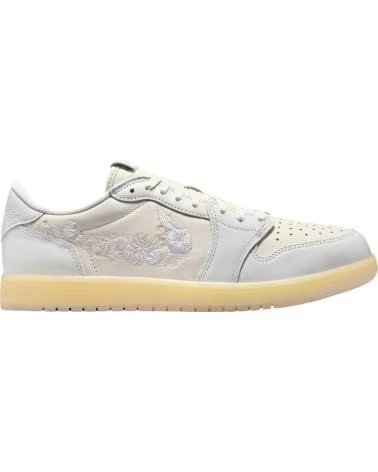 ZAPATILLAS JORDAN AIR 1 RETRO LOW OG FLORAL SWOOSH BLANCAS MUJER