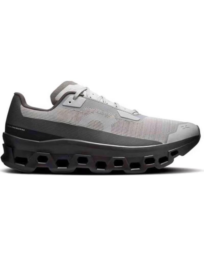 ON Zapatillas De Running Cloudmster Void Alloy en gris para hombre