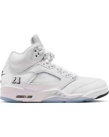 JORDAN AIR 5 RETRO OG WHITE METALLIC HIGH-TOP-SNEAKER