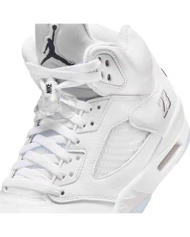 JORDAN AIR 5 RETRO OG WHITE METALLIC HIGH-TOP-SNEAKER