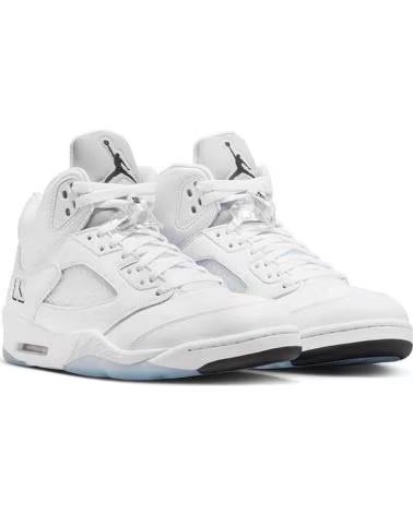 JORDAN AIR 5 RETRO OG WHITE METALLIC HIGH-TOP-SNEAKER