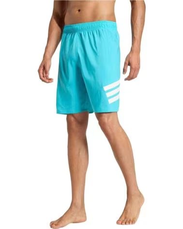ADIDAS BAÑADOR ICON 3S 8IN AZUL PARA HOMBRE LUCCYA-WHITE