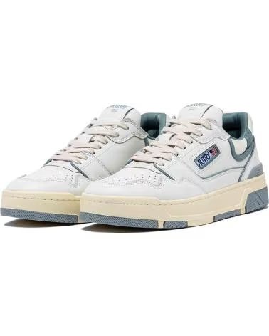 AUTRY SNEAKER CLC LOW WHT-SILVERBLUE MULT-MAT