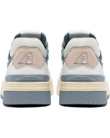 AUTRY SNEAKER CLC LOW WHT-SILVERBLUE MULT-MAT