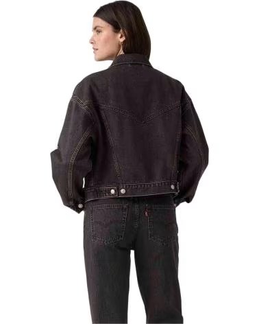 LEVIS CAZADORA LEVI´S SHRUNKEN 90S NO PLEAT PARA MUJER BLACK