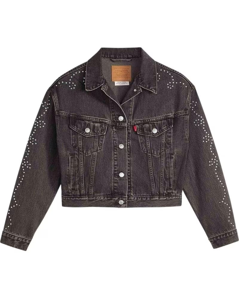 LEVIS CAZADORA LEVI´S SHRUNKEN 90S NO PLEAT PARA MUJER BLACK