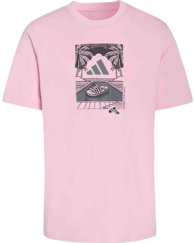ADIDAS CAMISETA S SLIDE RX KG5393 HOMBRE CASUAL ROSA