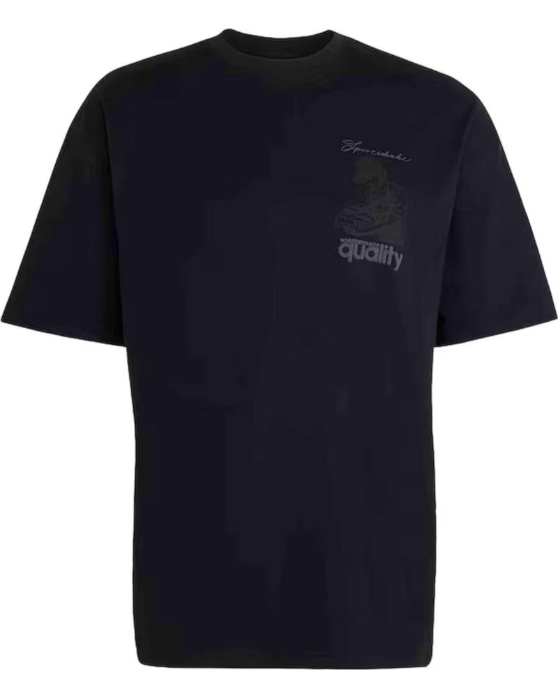 ADIDAS MAGLIETTA MANICA CORTA QUALITY TEE UOMO NEGRO