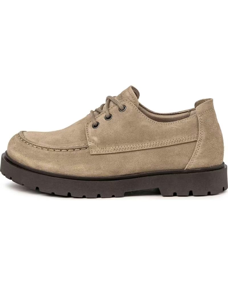 BIRKENSTOCK ZAPATOS DE CORDÓN EN BEIGE
