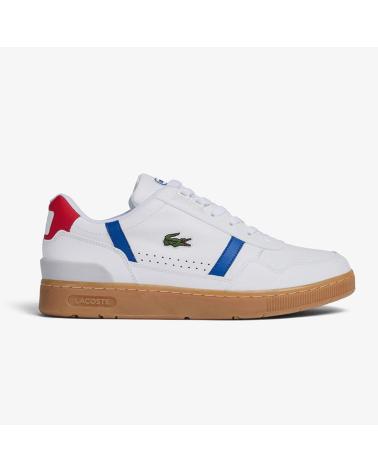 Deportivas de Mujer y Hombre y Niño LACOSTE 744SMA0031Y37 T-CLIP 222 1 SMA WHITE-GUM