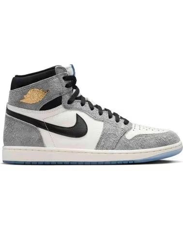 JORDAN TÊNIS DE BASQUETE 1 RETRO HIGH OG ALL-STAR COOL GREY