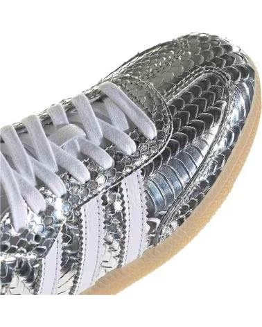 ADIDAS SAMBA OG W SILVER METALLIC SNEAKERS