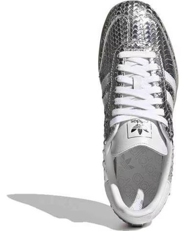 ADIDAS SAMBA OG W SILVER METALLIC SNEAKERS
