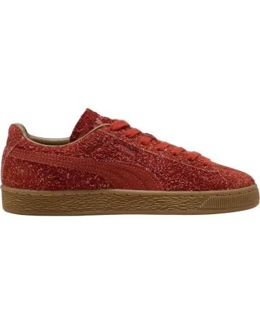 PUMA BASKETS 406650-02 DAIM ROUGE