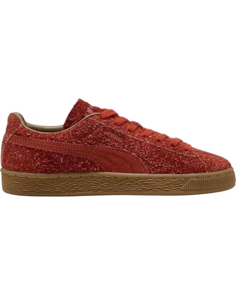 PUMA BASKETS 406650-02 DAIM ROUGE