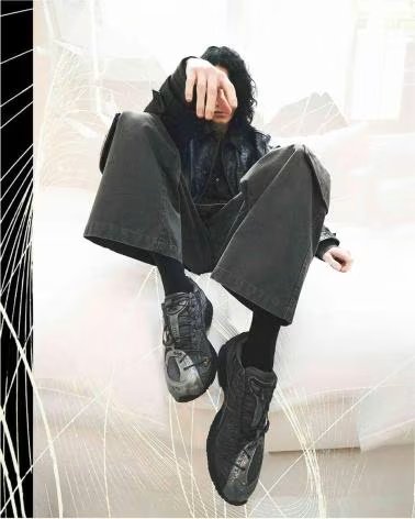 ASICS BASKETS 1203A836-021 NOIR HOMME