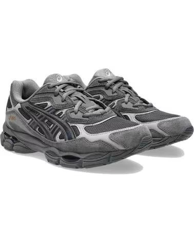 ASICS ZAPATOS GEL NYC OBSIDIAN GREY EN GRIS PARA HOMBRE