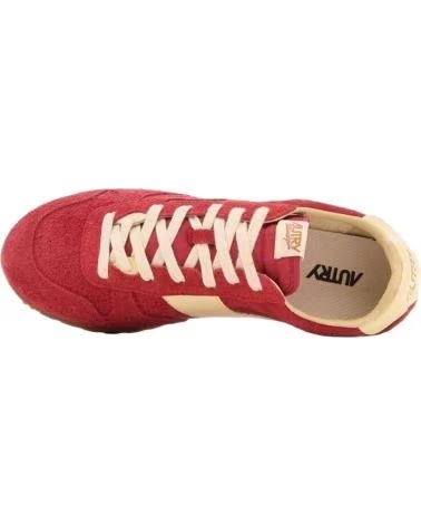 AUTRY BASKETS WSLMUB15 UNISEXE EN ROUGE