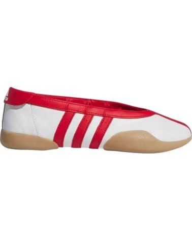 ADIDAS JQ0960 SNEAKER IN WEISS UND ROT FÜR DAMEN