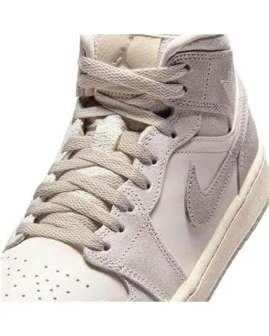 JORDAN TÊNIS FEMININO AIR 1 MID SE ENIGMA STONE