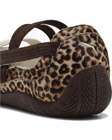 PUMA 406689-01 BALLET FLAT SANDALS ANIMAL PRINT