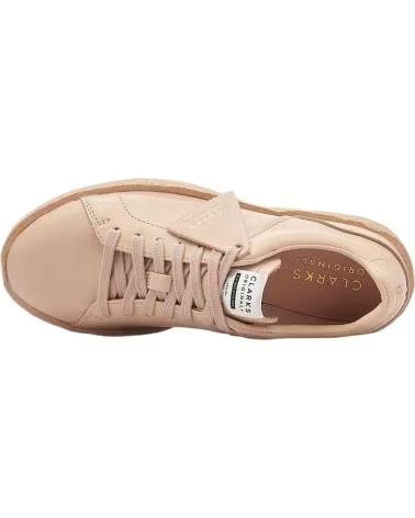 CLARKS 26164437 SNEAKER IN BEIGE FÜR DAMEN
