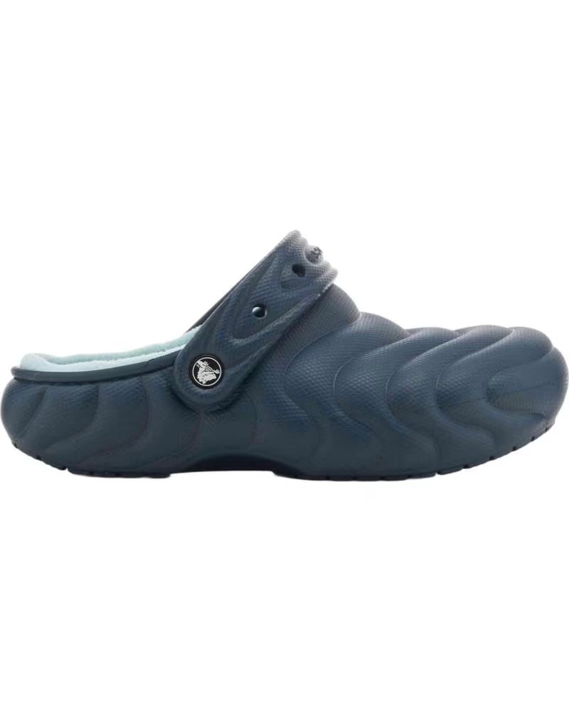 CROCS ZUECOS CLASSIC LINED OVERPUFF CLOG AZUL MARINO EN AZUL PARA UNISEX