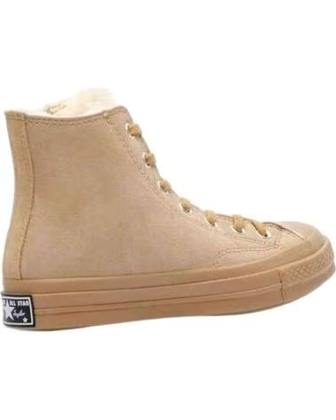 CONVERSE ZAPATILLAS 166318C HIGH TOP DE GAMUZA BEIGE
