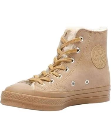 CONVERSE ZAPATILLAS 166318C HIGH TOP DE GAMUZA BEIGE
