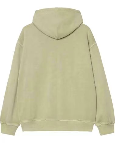 CARHARTT WIP CHAQUETA CON CREMALLERA Y CAPUCHA VERDE