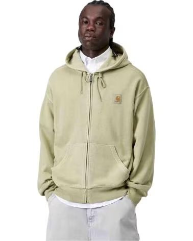 CARHARTT WIP CHAQUETA CON CREMALLERA Y CAPUCHA VERDE