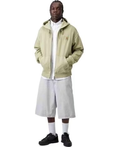 CARHARTT WIP CHAQUETA CON CREMALLERA Y CAPUCHA VERDE